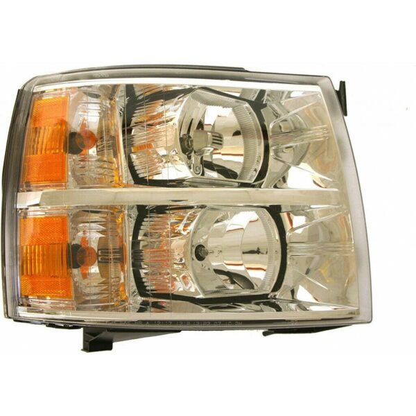 Head Lamp Passenger Side Chevrolet Silverado 2500 2007-2010 High Quality , GM2503280 - Image 5