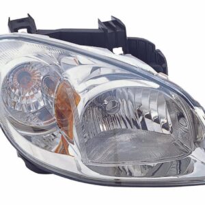 Head Lamp Passenger Side Chevrolet Cobalt 2005-2010 Smokey Housing With Brkt/ Clear Lens High Quality , GM2503282
