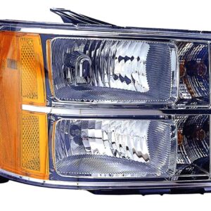 Head Lamp Passenger Side Gmc Denali 2500 2011-2014 High Quality , GM2503283