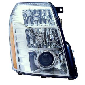 Head Lamp Passenger Side Cadillac Escalade 2007-2009 Hid High Quality , GM2503291