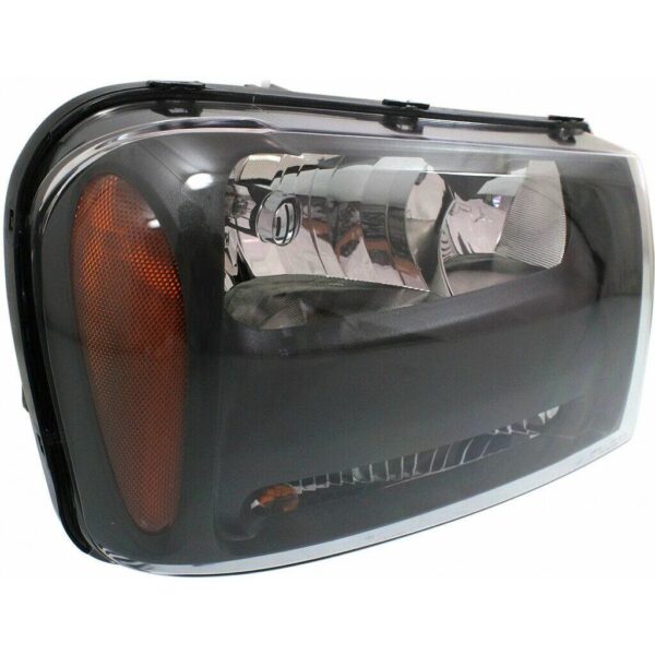 Head Lamp Passenger Side Chevrolet Trailblazer 2006-2009 Lt Model High Quality , GM2503304 - Image 3