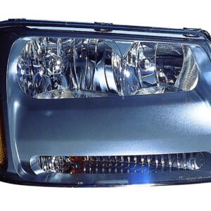 Head Lamp Passenger Side Chevrolet Trailblazer 2006-2009 Lt Model High Quality , GM2503304