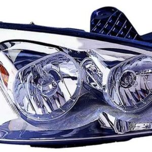 Head Lamp Passenger Side Pontiac G6 2008-2010 With Clear Round Lens For Ctf Pkg High Quality , GM2503355
