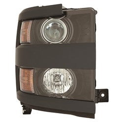 Head Lamp Passenger Side Chevrolet Silverado 2500 2015-2019 With Bezel Capa , Gm2503439C - Hunt Parts
