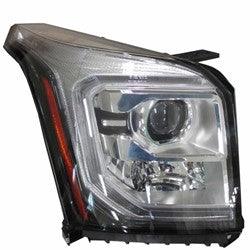 Head Lamp Passenger Side Gmc Yukon 2017-2020 Halogen Without Logo Second Design High Quality , GM2503473