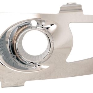 Fog Lamp Bezel Front Driver Side Buick Enclave 2008-2012 All Chrome , GM2598108
