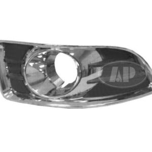 Fog Lamp Bezel Front Passenger Side Chevrolet Malibu Maxx 2006-2007 Chrome/Black Lt/Ltz Model/Classic , GM2599103
