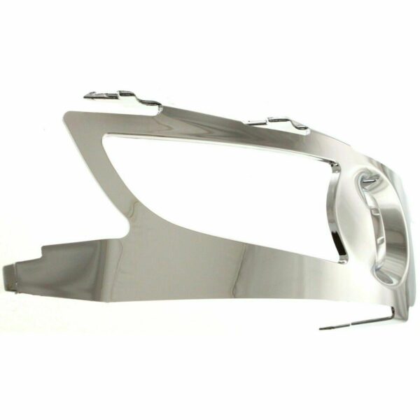 Fog Lamp Bezel Front Passenger Side Buick Enclave 2008-2012 All Chrome , GM2599108 - Image 4
