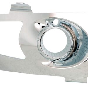 Fog Lamp Bezel Front Passenger Side Buick Enclave 2008-2012 All Chrome , GM2599108