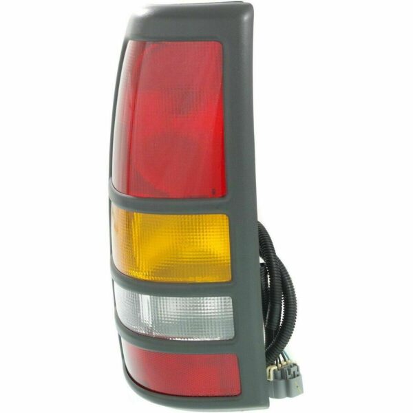 Tail Lamp Driver Side Gmc Sierra 2500 2001-2003 3500 Black Bezel High Quality , GM2800166 - Image 2