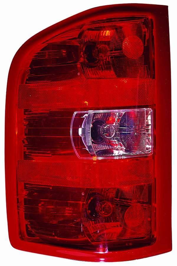 Tail Lamp Driver Side Chevrolet Silverado 2500 2007-2010 Exclude Dually Series High Quality , GM2800207