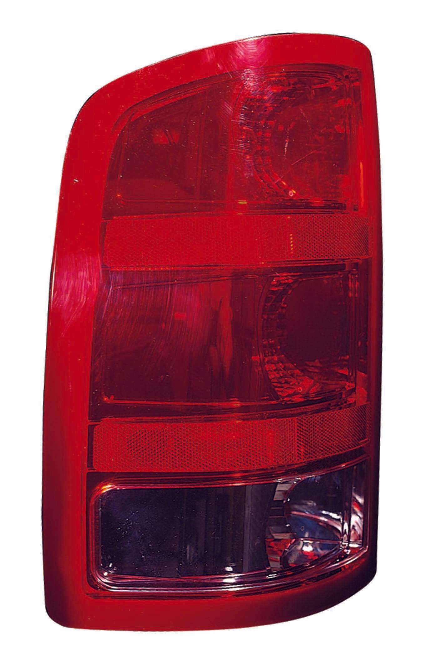 Tail Lamp Driver Side Gmc Sierra Hybrid 2009-2013 Exclude Base/Dually/Denali Without Dark Red Trim With Large 3047 Back-Up Bulb High Quality , GM2800208