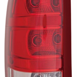 Tail Lamp Driver Side Gmc Sierra Hybrid 2010-2013 2Nd Design Without Dark Red Trim With Small Back-Up Bulb Exclude Base/Dually Model High , GM2800250