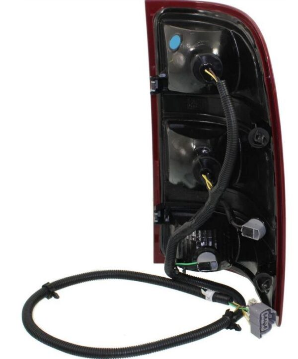 Tail Lamp Driver Side Gmc Sierra Hybrid 2010-2013 2Nd Design Without Dark Red Trim With Small Back-Up Bulb Exclude Base/Dually Model High , GM2800250 - Image 5