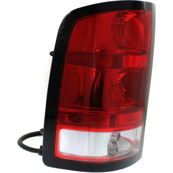 Tail Lamp Driver Side Gmc Sierra 1500 2012-2013 Base Model With Dark Trim/Large Bulb High Quality , GM2800254 - Image 5