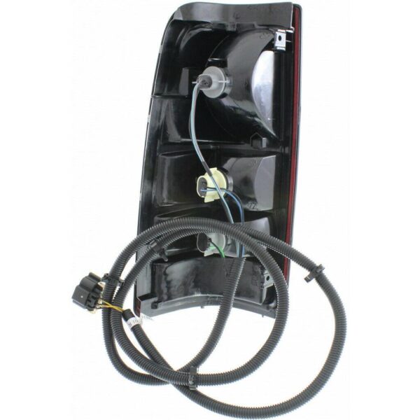 Tail Lamp Passenger Side Gmc Sierra 1500 2001-2003 3500 Black Bezel High Quality , GM2801166 - Image 2