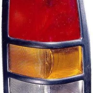 Tail Lamp Passenger Side Gmc Sierra 1500 2001-2003 3500 Black Bezel High Quality , GM2801166