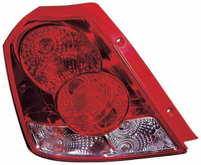 Tail Lamp Passenger Side Pontiac Wave Hatchback 2005-2008 High Quality , GM2801175