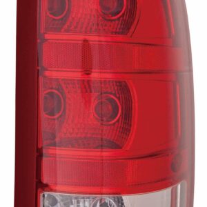 Tail Lamp Passenger Side Gmc Sierra Hybrid 2010-2013 2Nd Design Without Dark Red Trim With Small Back-Up Bulb Exclude Base/Dually Model High , GM2801250