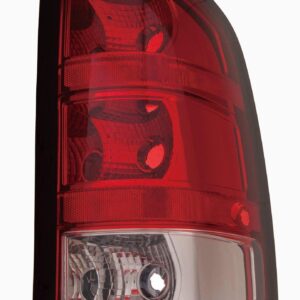 Tail Lamp Passenger Side Gmc Sierra 1500 2010-2011 1500 Series Base Model Dark Red Trim Small 921 Back-Up Bulb High Quality , GM2801253