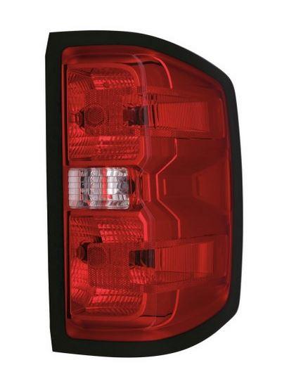 Tail Lamp Passenger Side Chevrolet Silverado 1500 2016-2018 Without Led 1500 16-19 / With Dual Rear Wheels 15-19 High Quality , GM2801293