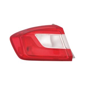 Tail Lamp Driver Side Chevrolet Cruze 2016-2018 Capa - Hunt Parts