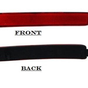 Reflector Rear Driver Side Chevrolet Traverse 2009-2012 A High Quality , GM2830100