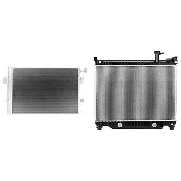 Radiator Chevrolet Trailblazer 2002-2008 (2563) V8 , GM3010450 - Image 2
