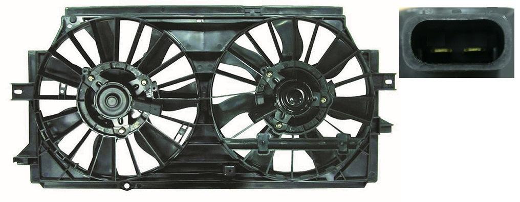 Radiator Fan Assembly Buick Century 2000-2001 3.1L/3.8 L , GM3115116