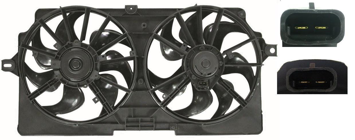 Radiator Fan Assembly Pontiac Grand Prix 1999-2003 3.1 L , GM3115117