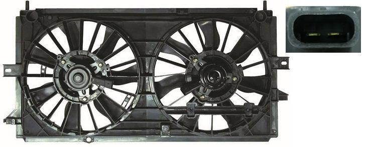 Cooling Fan Assembly Chevrolet Impala 2000-2003 , GM3115122