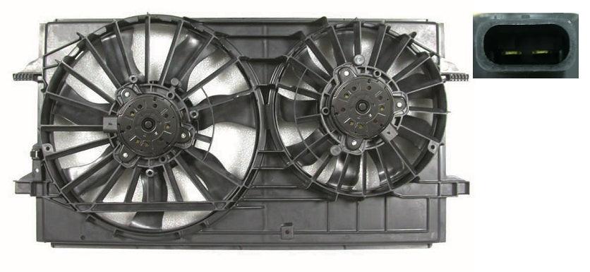 Cooling Fan Assembly Saturn Aura 2008-2009 2.4L/3.5L , GM3115178