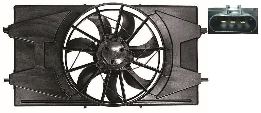 Radiator Fan Assembly Saturn Ion Sedan 2005-2007 2.2/2.4L , GM3115207
