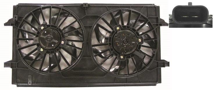 Cooling Fan Assembly Saturn Aura 2007-2009 3.5L Please Check Picture , GM3115208