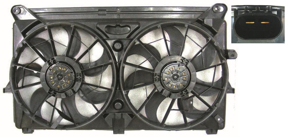 Cooling Fan Assembly Gmc Sierra 3500 2005-2006 , GM3115212