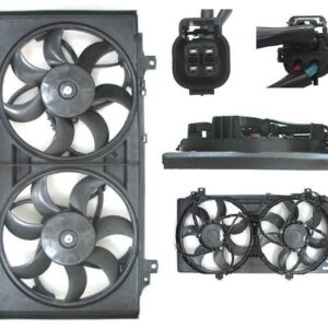 Cooling Fan Assembly Chevrolet Camaro 2010-2011 3.6L V6/6.2L V8 , GM3115229