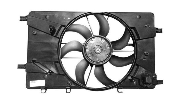 Radiator Fan Assembly Cadillac Cts Sedan 2009-2013 3.6/4.6L Without Towing , GM3115233 - Image 2