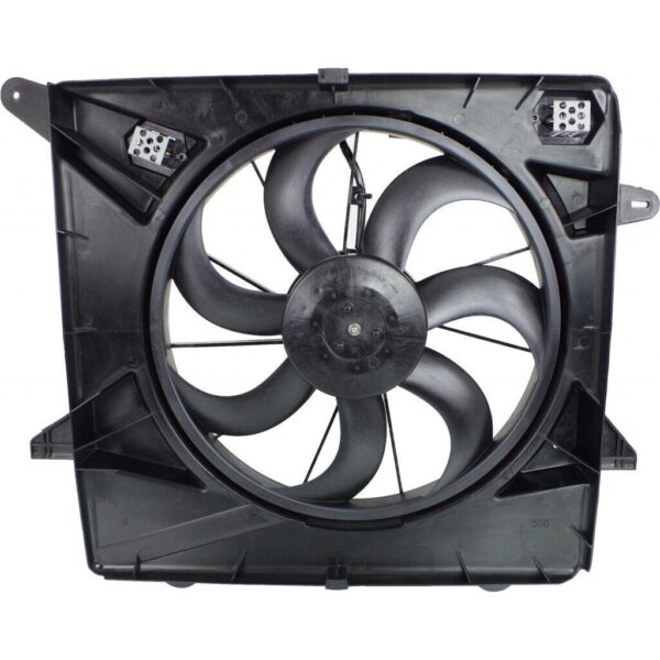Radiator Fan Assembly Cadillac Srx 2010-2016 3.0L V6 10-11/3.6L V6 12-16 , GM3115234 - Image 2