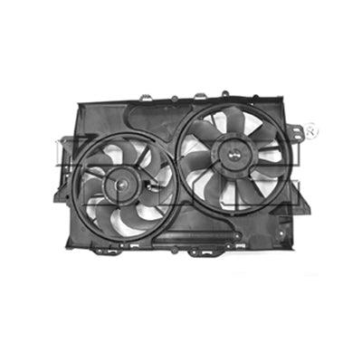 Cooling Fan Assembly Pontiac Torrent 2008-2009 3.4L Dual Fan Assembly 2Nd Design , GM3115241