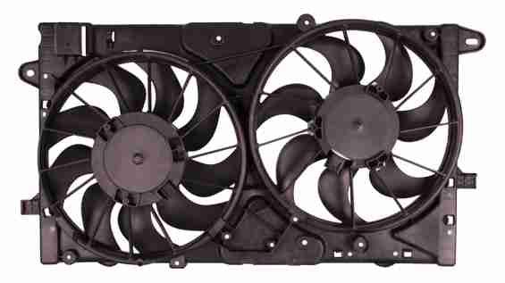 Cooling Fan Assembly Chevrolet Malibu Limited 2016 Impala With 2.4L , GM3115249