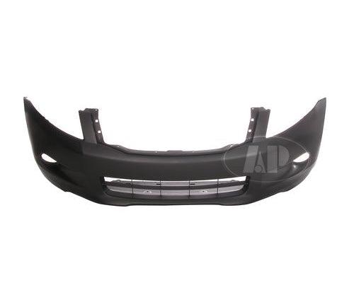 Bumper Front Honda Accord Sedan 2008-2010 Primed V6 With Fog Lamps Usa Built , HO1000255