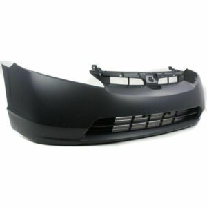 Bumper Front Honda Civic Sedan 2007-2008 Primed With Grille Hole 2.0L , HO1000259