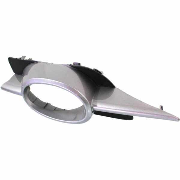 Fog Lamp Bezel Front Passenger Side Honda Civic Coupe 2009-2011 Primed Black , HO1039108 - Image 2