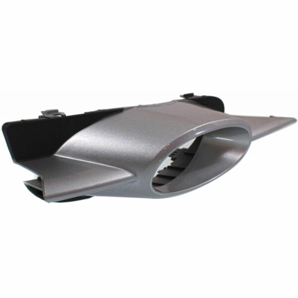 Fog Lamp Bezel Front Passenger Side Honda Civic Coupe 2009-2011 Primed Black , HO1039108 - Image 3