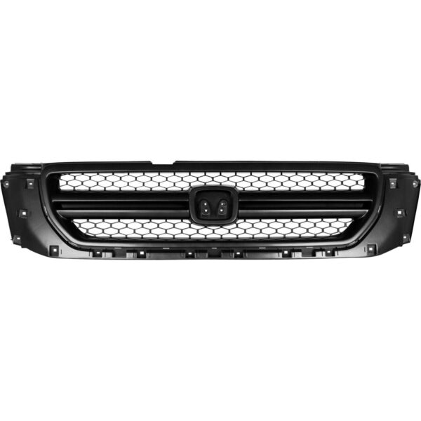 Grille Honda Pilot 2003-2005 Silver/Gray Ex Model , HO1200171 - Image 2