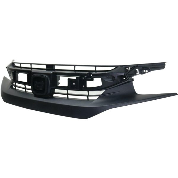 Grille Honda Civic Sedan 2016-2018 Textured Black Exclude Si , HO1200231 - Image 3