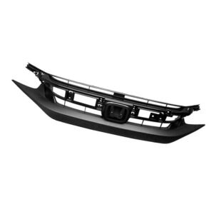 Grille Honda Civic Sedan 2019-2021 Textured Black Exclude Si/Sport , HO1200241