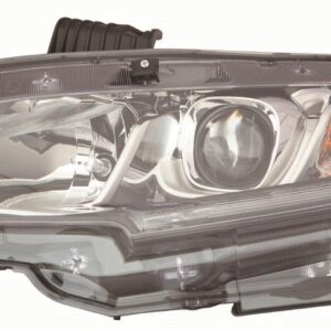 Head Lamp Driver Side Honda Civic Sedan 2016-2020 Halogen High Quality , HO2502173