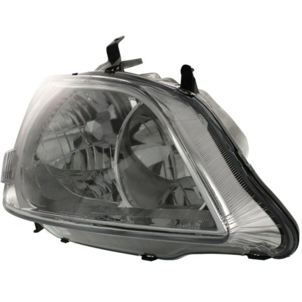 Head Lamp Passenger Side Honda Civic Sedan 2004-2005 High Quality , HO2503121 - Image 2