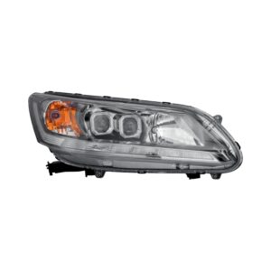 Head Lamp Passenger Side Honda Accord Sedan 2013-2015 Led With Drl Capa , Ho2503152C - Hunt Parts